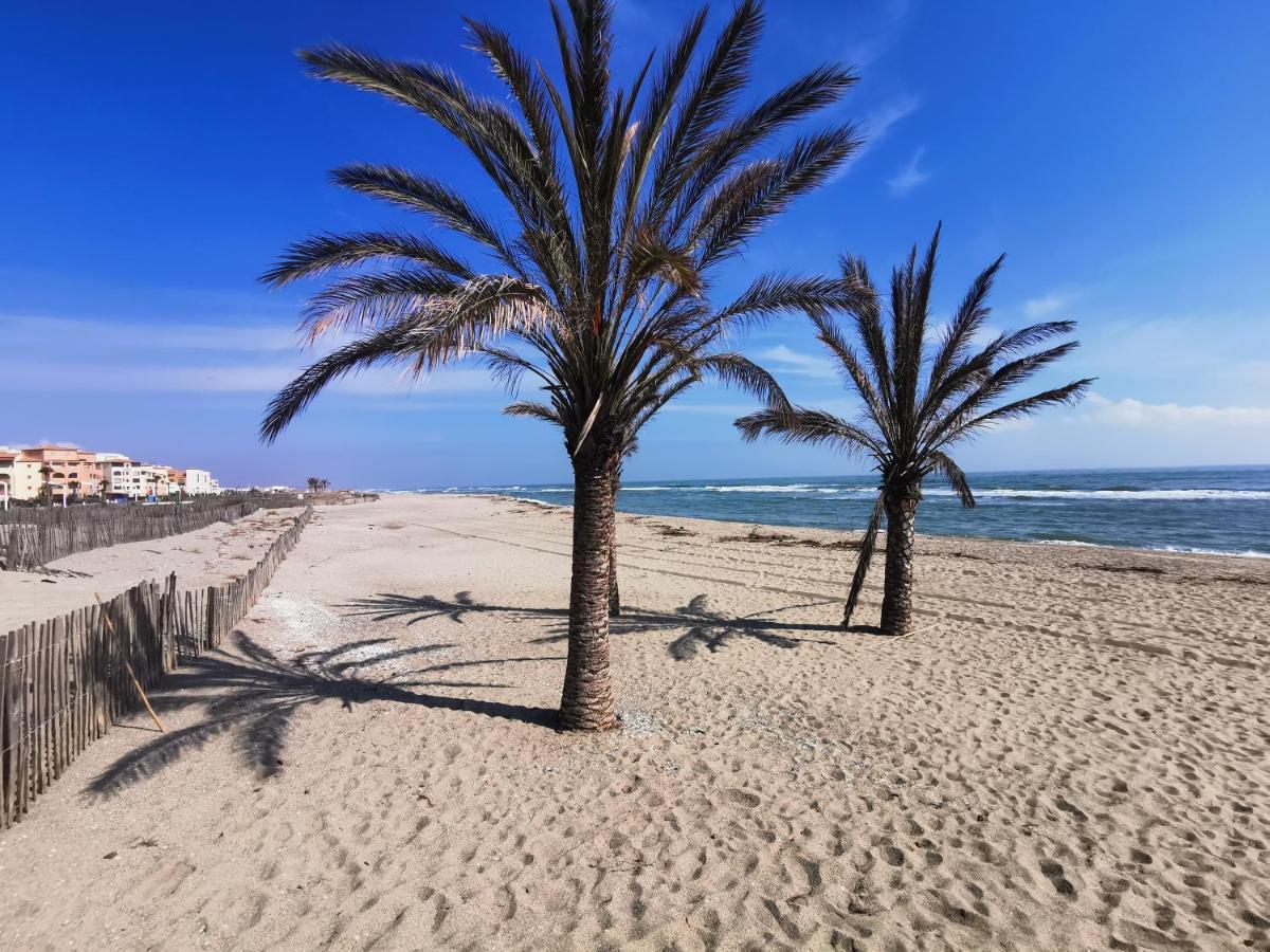Soleil Levant 2 - En Bord De Mer - Superbe Appartement Cosy - Acces Direct Plage - Proche Commerces Et Animations Le Barcarès エクステリア 写真